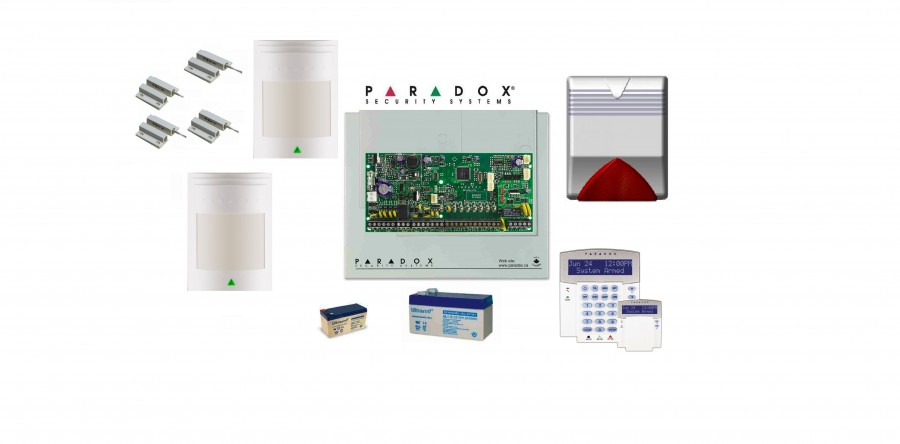 PARADOX SP 6000 με LCD Πληκτρολόγιο